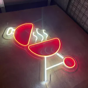 LUMINÁRIA PAINEL NEON LED- CHURRASQUEIRA BAFO- 36x50