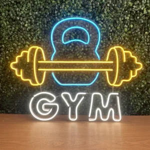 LUMINÁRIA PAINEL NEON LED - GYM- 50x63