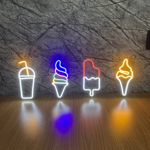 LUMINÁRIA PAINEL NEON LED - KIT GELATTO - 15x12